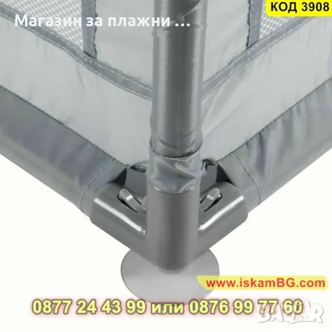 Лесно сглобяема кошара за игра за бебе с размери 150 x 200 см - КОД 3908, снимка 5 - Кошарки - 48154839