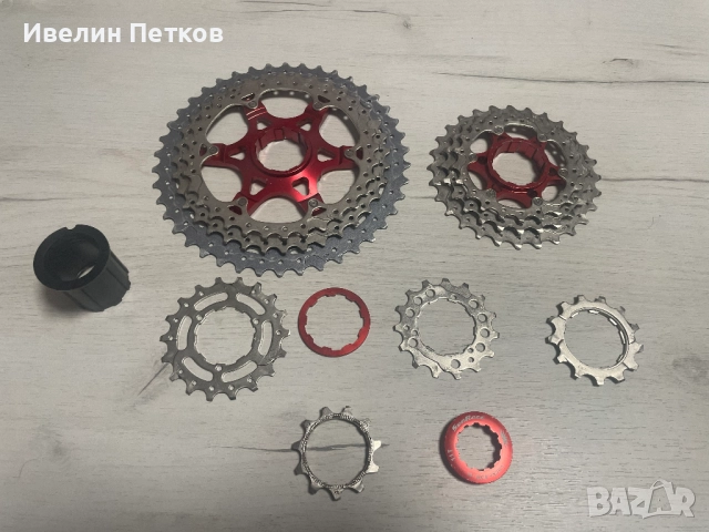 Венец касета SunRace CSMX3 10S 11-46T Silver, снимка 3 - Части за велосипеди - 52472195