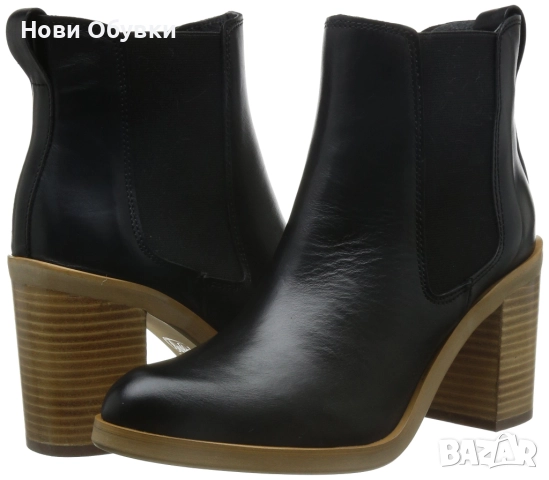 Buffalo, 40, нови, оригинални дамски боти, естествена кожа