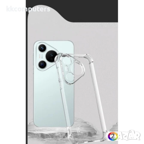 Huawei Pura 70 Удароустойчив IMAK Силиконов Калъф и Протектор