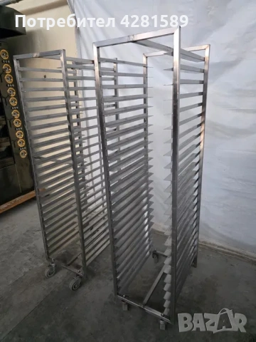 Различни немски колички от неръждаема стомана, снимка 9 - Други машини и части - 53654846