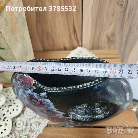 Керамична ваза Ваза, снимка 6 - Вази - 56123934