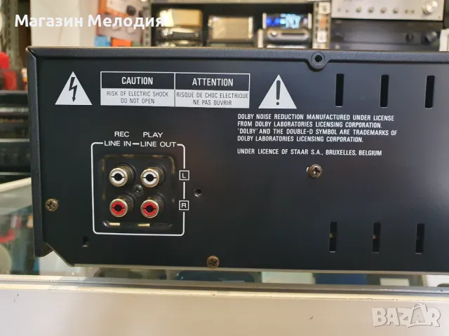 Касетен дек Kenwood -880 D В отлично техническо и визуално състояние., снимка 14 - Декове - 49313103