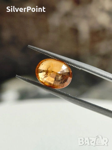 Сапфир голям intense yellow , снимка 6 - Други - 53333186