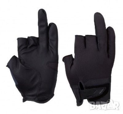 Ръкавици за спининг 3 пръста Shimano Advance Gloves GL-021S , снимка 1 - Такъми - 36352874