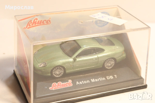 SCHUCO 1/72 ASTON MARTIN КОЛИЧКА МОДЕЛ, снимка 3 - Колекции - 53445532