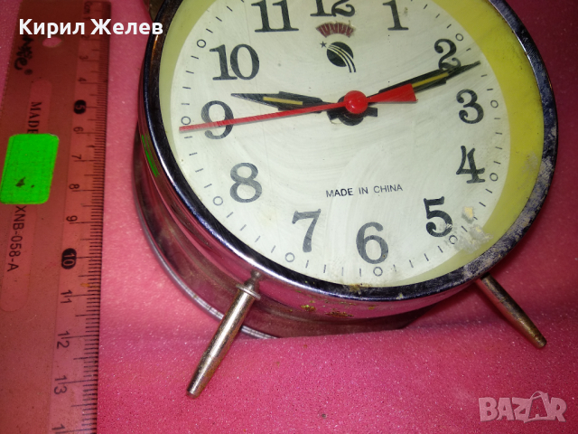 MADE in CHINA Стар РЯДЪК КОЛЕКЦИОНЕРСКИ МОДЕЛ РЕТРО МЕХАНИЧЕН КИТАЙСКИ БУДИЛНИК 30799, снимка 11 - Антикварни и старинни предмети - 44549470