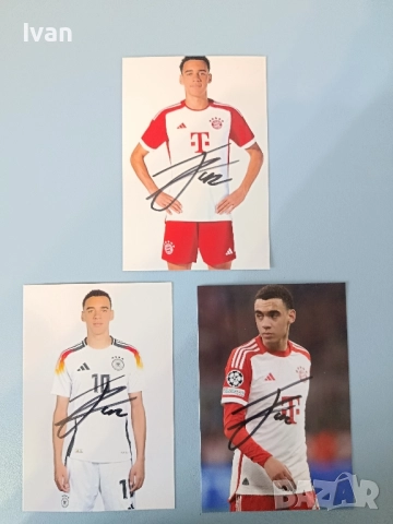 Автографи🔥 На Musiala и Hummels от Bayern Munich и Borussia Dortmund