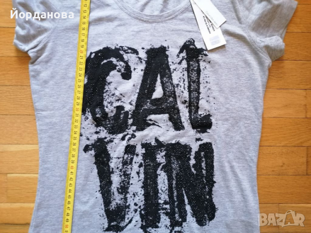 Тениска на  Calvin Klein Jeans, снимка 3 - Тениски - 36399931