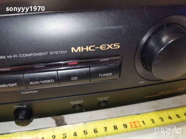 SONY TA-EX5 STEREO AMPLIFIER MADE IN JAPAN 1412252048, снимка 6 - Ресийвъри, усилватели, смесителни пултове - 52794548