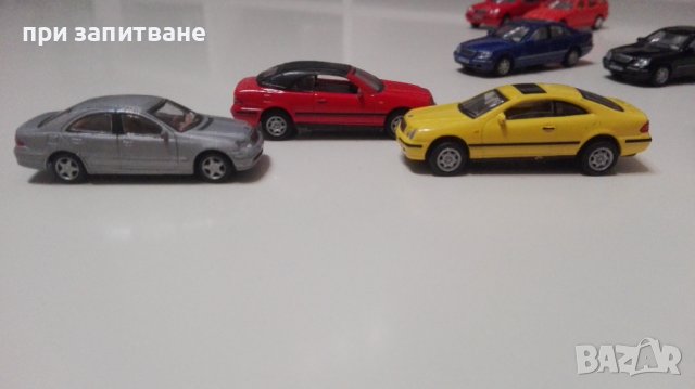 6 бр. Mercedes 1/72, по 1 бр. Mercedes и BMW 1/64, всички Hongwell, снимка 12 - Колекции - 38605769