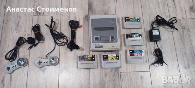 Nintendo SNES , снимка 2 - Nintendo конзоли - 53811347