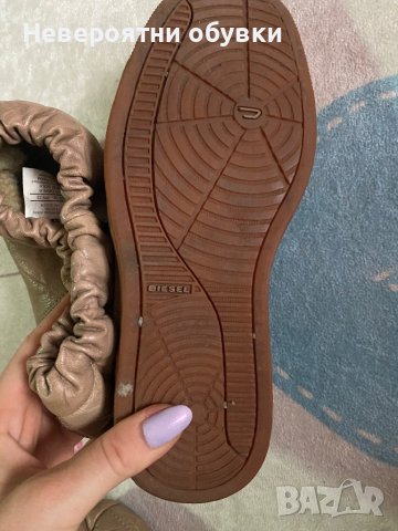 Кожени ботуши Diesel, снимка 4 - Дамски ботуши - 38973572