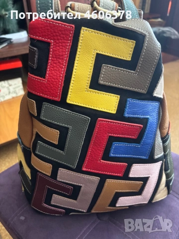 Нова красива раница естествена кожа, снимка 5 - Раници - 53771546