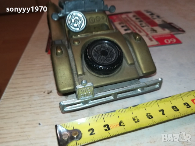 MERCEDES-BENZ SSK 1928-MADE IN ITALY ВНОС SWISS 2109251732, снимка 17 - Антикварни и старинни предмети - 51787788