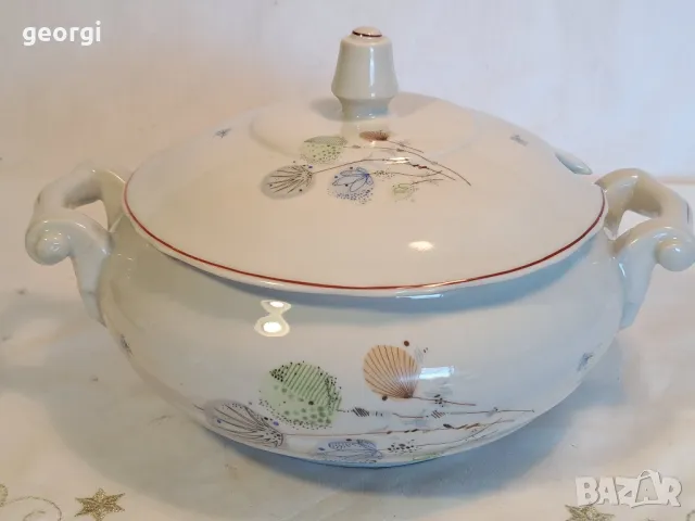 стар български порцеланов супник 21/6