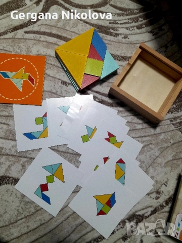 Настолни игри,Танграм,Пъзел, снимка 7 - Образователни игри - 52723572