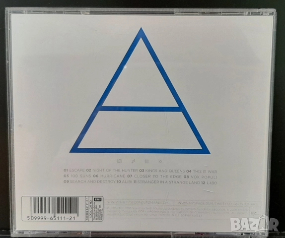 30 seconds to Mars, снимка 2 - CD дискове - 51896827