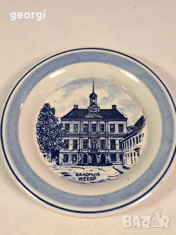 ретро холандско порцеланово пано Zenith gouda 19/4