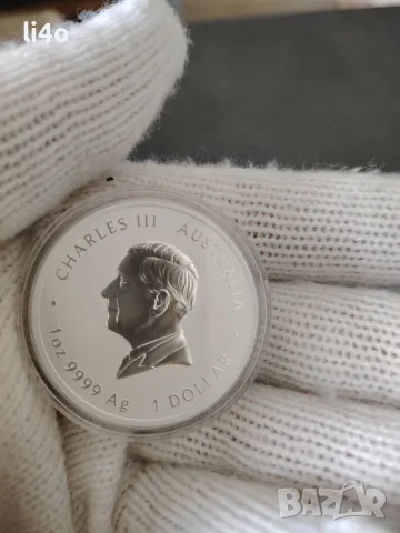 Сребърна монета Австралийски Лунар Кон 2026г 1oz 31.1гр, снимка 2 - Нумизматика и бонистика - 55815057