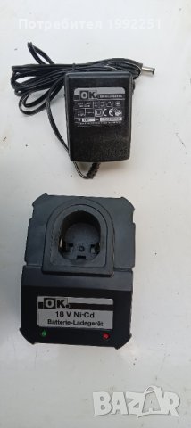 Акумулаторен винтовер номер 14. OK AK18-2MX 18V. 1300mAh. Max Ф10мм. 0-550 обор/мин. Внос от Германи, снимка 9 - Винтоверти - 41082601