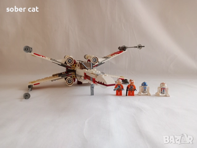 LEGO Star Wars комплект 9493 "X-wing Starfighter" от 2012 година, снимка 4 - Конструктори - 52584956
