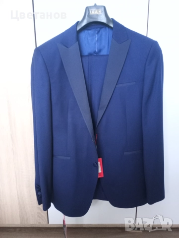 Нов костюм Lazarini #52 "L", снимка 2 - Костюми - 52636212