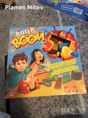 Настолна игра Build or Boom, снимка 1 - Образователни игри - 40742384