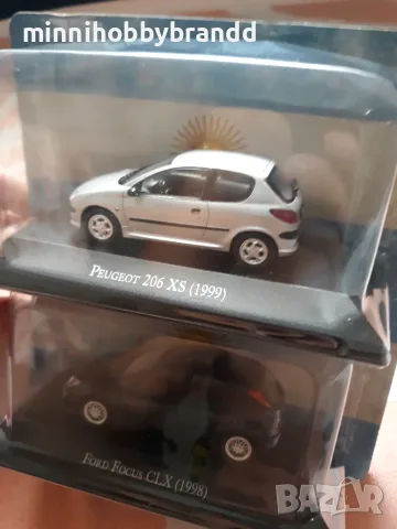 Ford Focus  Peugeot 206 1.43 