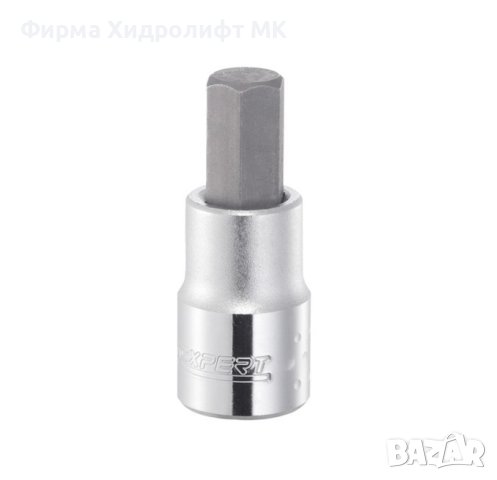 EXPERT E031907 Вложка 10мм с накрайник шестостен 1/2"