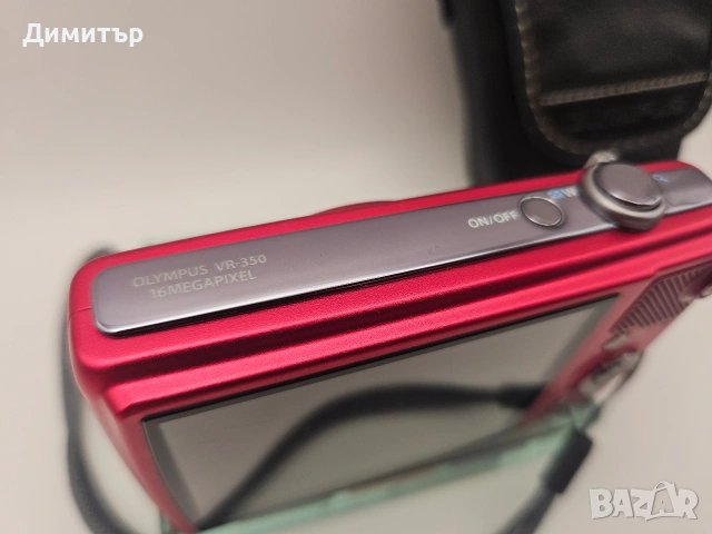 Дигитален Фотоапарат Olympus VR 350 16mp digital camera red , снимка 5 - Фотоапарати - 53702436
