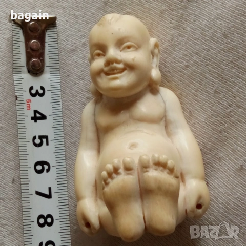 Буда от слонова кост., снимка 8 - Статуетки - 53703624