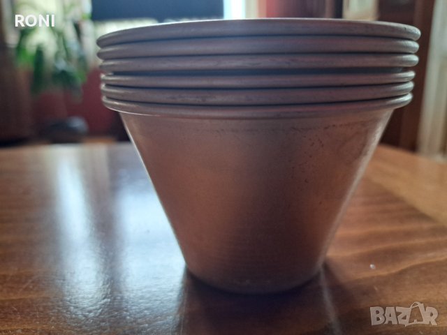 Метални чаши за Крем карамел