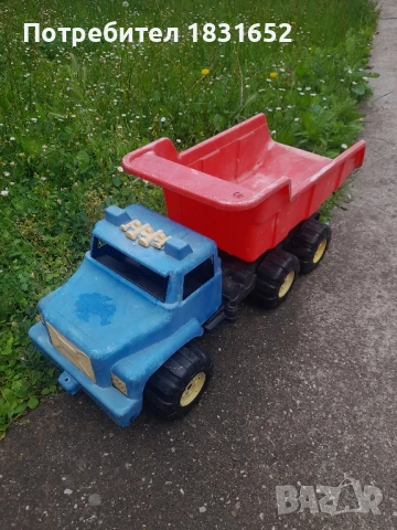 Стар  детски  камион, снимка 2 - Колекции - 50505851