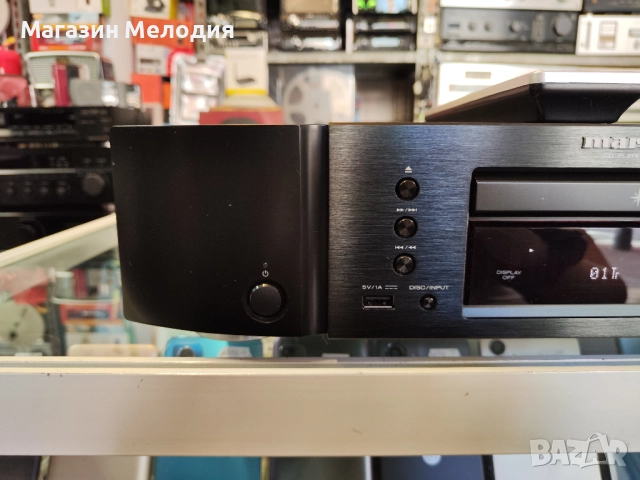 CD Player Marantz CD 6005 с оригинално дистанционно. В отлично техническо и визуално състояние., снимка 3 - Декове - 51723384