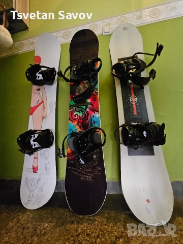 Сноуборд с автомати / snowboard, снимка 3 - Зимни спортове - 52976447