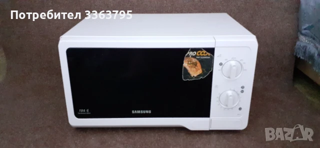 Микровълнова фурна Samsung за ремонт или части. , снимка 12 - Микровълнови - 51105129