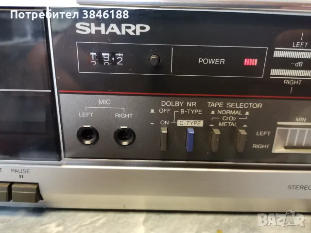Sharp RT-160 S Cassette Deck, снимка 5 - Декове - 50061311