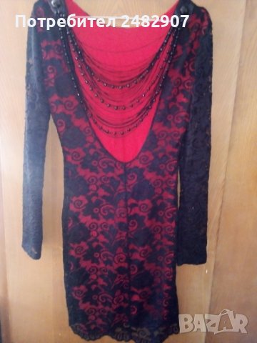 Елегантна дамска рокля, снимка 2 - Рокли - 41488476