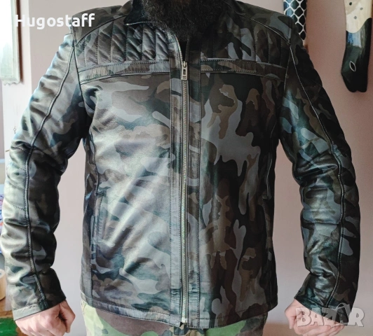 Ново Кожено яке Корона/Korona камуфлажно - естествена кожа лимитирана серия Хл, снимка 12 - Якета - 53340822