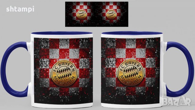 Чаша Байерн Мюнхен Bayern Munich Керамична, снимка 4 - Фен артикули - 34783529