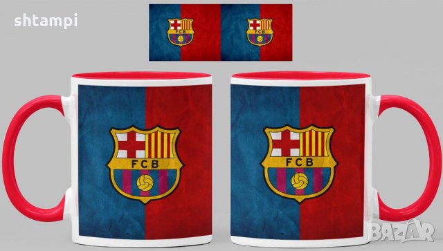 Чаша Барселона Barcelona Керамична, снимка 3 - Фен артикули - 34783225