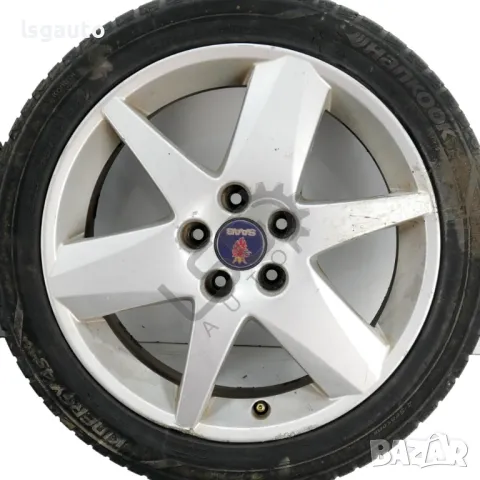 Алуминиеви джанти 5x110 с гуми R17 Saab 9-3 2004-2015 ID: 138953, снимка 4 - Гуми и джанти - 48233235