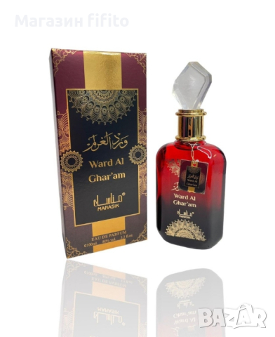 Оригинален арабски дамски парфюм WARD AL CHAR'AM by MANASIK, 100ML EAU DE PARFUM