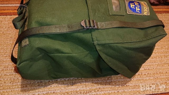 Голяма Шведска гумирана раница, снимка 11 - Екипировка - 38638582