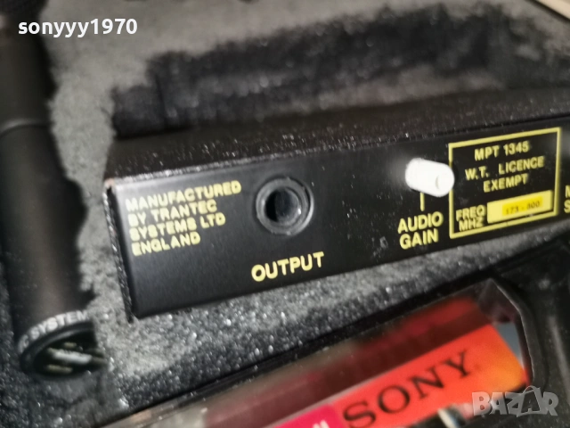 TRANTEC LONDON ENGLAND-PROFI MIC С КУФАР 2302261546, снимка 18 - Микрофони - 53594252