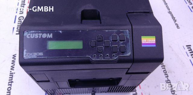 OKI Pro330S / TK306 ЦВЕТЕН LED ПРИНТЕР ЗА БИЛЕТИ CUSTOM TK306 Color Wax Ticket Printer, снимка 2 - Друго търговско оборудване - 41182532