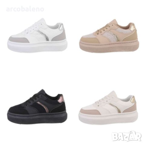 Дамски ниски кецове, 3цвята