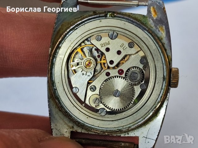 Механичен часовник wostok 18 jewels, снимка 4 - Мъжки - 44430540