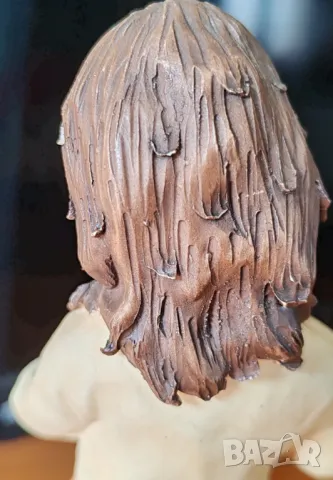 Статуетка върху дървена основа.Scaggiari.Италия., снимка 5 - Статуетки - 48827215